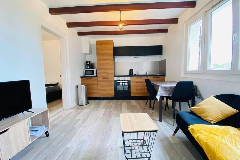 Appartement Cosy Avec Jardin Chaleureux 拉昂 外观 照片